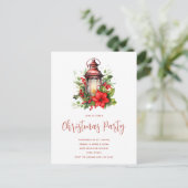 Invitation de la fête de la pousététie rouge de No (Debout devant)