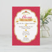 Invitation de la fête de la princesse royale (5x7) (Debout devant)