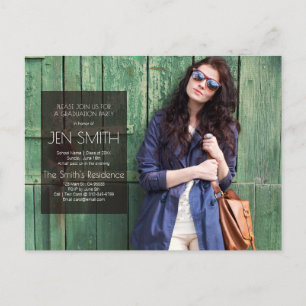 Invitation de la fête de la remise des diplômes.