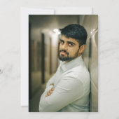 Invitation de la fête de la remise des diplômes de (Dos)