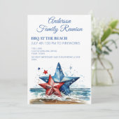 Invitation de la fête de la Réunion familiale (Debout devant)