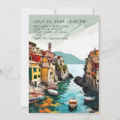 Invitation de la fête de la Réunion familiale ital (Dos)