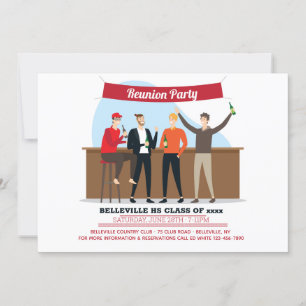 Invitation de la fête de la Réunion scolaire