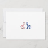 Invitation de la Fête de la Révélation de genre (Dos)