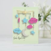 Invitation de la Fête de la Révélation de genre (Debout devant)