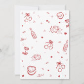 Invitation de la fête de la Saint-Galentin (Dos)