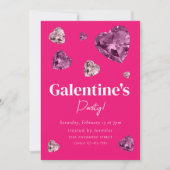 Invitation de la fête de la Saint-Galentin (Devant)