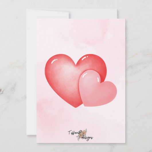 Invitation de la fête de la Saint-Galentin (Dos)