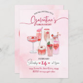 Invitation de la fête de la Saint-Galentin (Devant / Derrière)