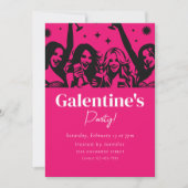 Invitation de la fête de la Saint-Galentin (Devant)