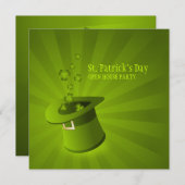 Invitation de la fête de la Saint Patrick (Devant / Derrière)