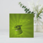 Invitation de la fête de la Saint Patrick (Debout devant)