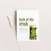 Invitation de la Fête de la Saint-Patrick