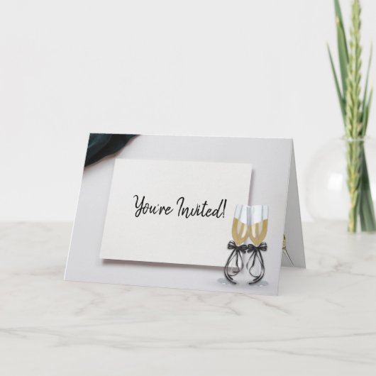 Invitation de la fête de la Saint-Sylvestre (Devant)