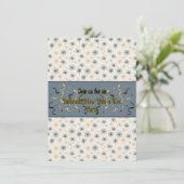 Invitation de la fête de la Saint-Sylvestre (Debout devant)