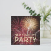 Invitation de la fête de la Saint-Sylvestre (Debout devant)