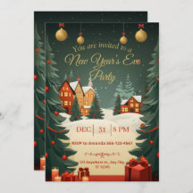 Invitation de la fête de la Saint-Sylvestre 2026