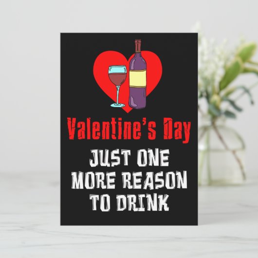 Invitation de la fête de la Saint-Valentin (Debout devant)