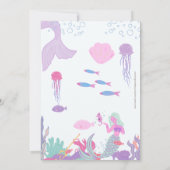 Invitation de la Fête de la Sirène, Invitation de (Dos)