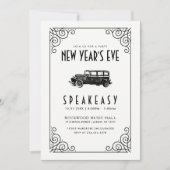 INVITATION DE LA FÊTE DE LA VEILLE DU NOUVEL AN |  (Devant)