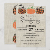 Invitation de la fête de l'Action d'Ami (Devant / Derrière)