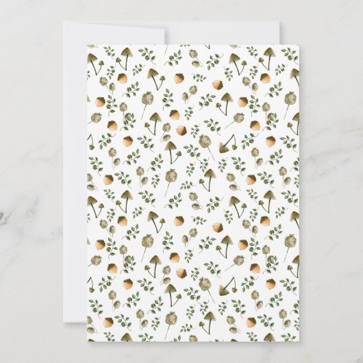 Invitation de la fête de l'Action de grâce (Dos)