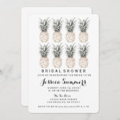 Invitation de la fête de l'ananas (Devant / Derrière)