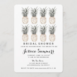 Invitation de la fête de l'ananas