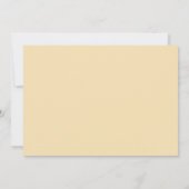 Invitation de la fête de l'Anniversaire blanc doub (Dos)