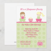 Invitation de la fête de l'aube (Devant / Derrière)