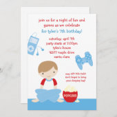 Invitation de la fête de l'aube (Devant / Derrière)