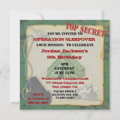 Invitation de la fête de l'aube rustique (Devant)