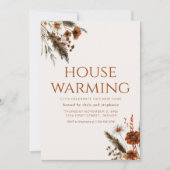 Invitation de la fête de l'automne moderne (Devant)