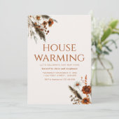 Invitation de la fête de l'automne moderne (Debout devant)