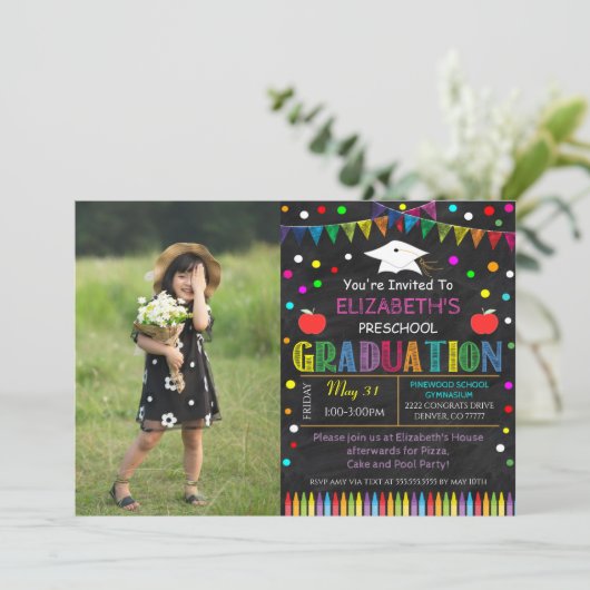 Invitation de la fête de l'enfant (Debout devant)