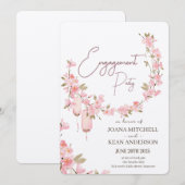 Invitation de la fête de l'engagement (Devant / Derrière)