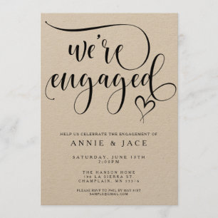 Invitation de la Fête de l'Engagement