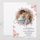 Invitation de la fête de l'engagement (Devant / Derrière)
