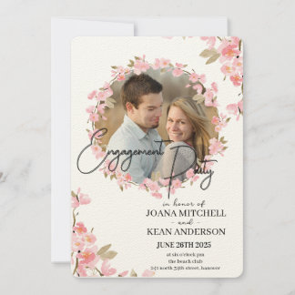 Invitation de la fête de l'engagement