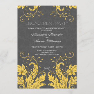 Invitation de la Fête de l'engagement floral moder
