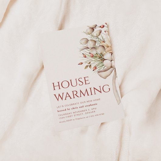 Invitation de la Fête de l'Hôtel de vacances moder