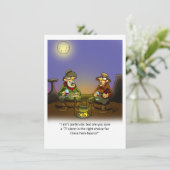 Invitation de la fête de l'Humour du vin drôle (Debout devant)