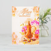 Invitation de la fête de l'Iftar (Debout devant)