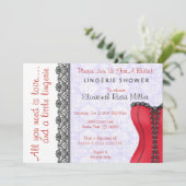 Invitation de la Fête de l'mariée de la Corse noir (Debout devant)