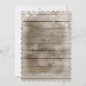 Invitation de la Fête de l'mariée de Mason Jar rus (Dos)