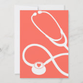 Invitation de la fête de l'obtention d'un diplôme  (Dos)