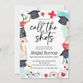 Invitation de la fête de l'obtention d'un diplôme  (Devant)