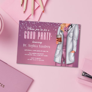 Invitation de la Fête de l'obtention d'un doctorat