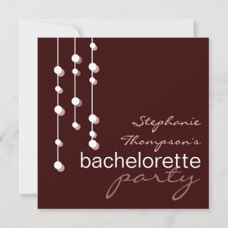 Invitation de la fête de mariée moderne