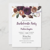 Invitation de la fête de marionnettes et fleurs vi (Devant)